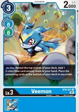 Veemon (BT8-021) - New Awakening