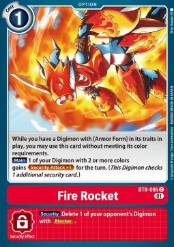 Fire Rocket (BT8-095) - New Awakening