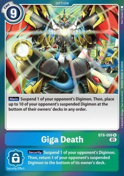 Giga Death (BT8-099) - New Awakening