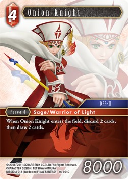 Onion Knight (16-004) - Emissaries of Light