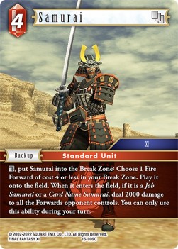 Samurai (16-009) - Emissaries of Light