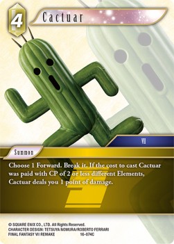 Cactuar (16-074) - Emissaries of Light