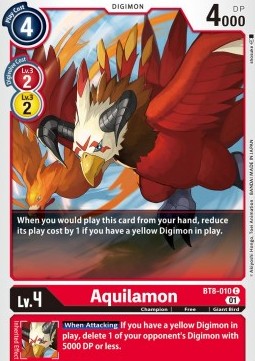 Aquilamon (BT8-010) - New Awakening
