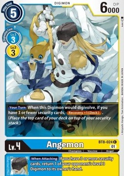 Angemon (BT8-024) - New Awakening