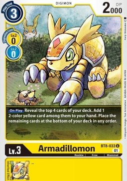 Armadillomon (BT8-033) (V.1) - New Awakening