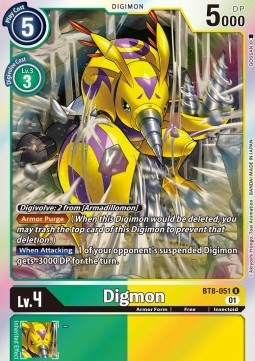 Digmon (BT8-051) (V.1) - New Awakening