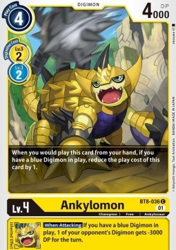 Ankylomon (BT8-036) - New Awakening