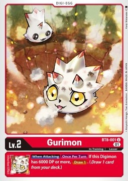 Gurimon (BT8-001) - New Awakening
