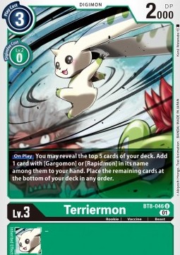 Terriermon (BT8-046) - New Awakening