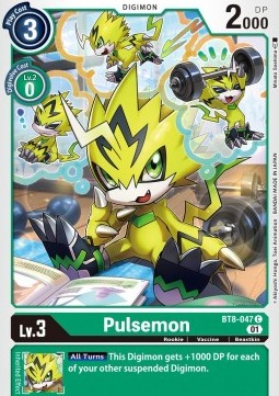 Pulsemon (BT8-047) - New Awakening