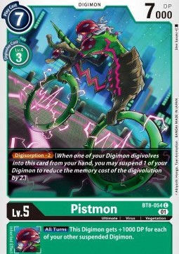 Pistmon (BT8-054) - New Awakening