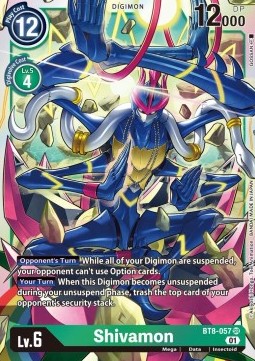 Shivamon (BT8-057) (V.1) - New Awakening