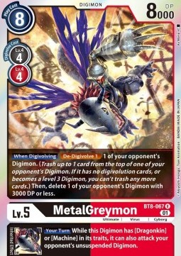 MetalGreymon (BT8-067) - New Awakening
