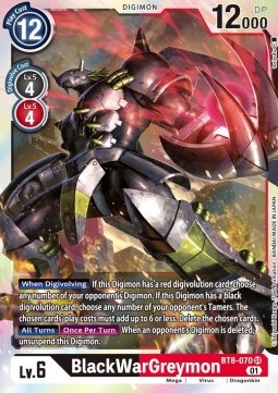 BlackWarGreymon (BT8-070) (V.1) - New Awakening