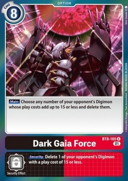 Dark Gaia Force (BT8-105) - New Awakening