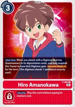 Hiro Amanokawa (P-062) - Promos