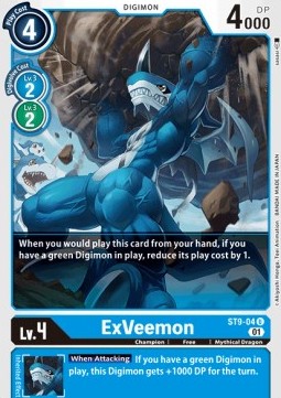 ExVeemon (ST9-04) - Starter Deck: Ultimate Ancient Dragon