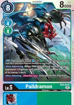 Paildramon (ST9-05) - Starter Deck: Ultimate Ancient Dragon