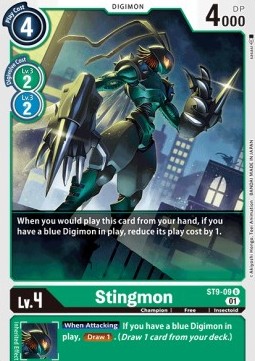 Stingmon (ST9-09) - Starter Deck: Ultimate Ancient Dragon