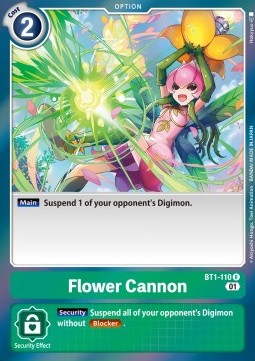 Flower Cannon (BT1-110) - Starter Deck: Ultimate Ancient Dragon
