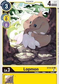 Lopmon (ST10-03) - Starter Deck: Parallel World Tactician
