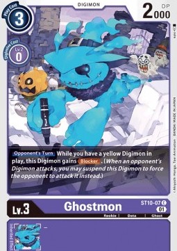 Ghostmon (ST10-07) - Starter Deck: Parallel World Tactician