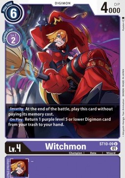 Witchmon (ST10-09) - Starter Deck: Parallel World Tactician