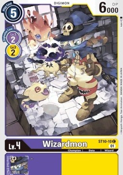 Wizardmon (ST10-10) - Starter Deck: Parallel World Tactician