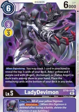 LadyDevimon (ST10-12) - Starter Deck: Parallel World Tactician