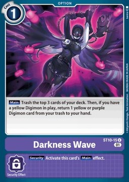 Darkness Wave (ST10-15) - Starter Deck: Parallel World Tactician