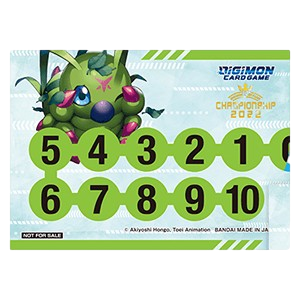 2022 Championship "Wormmon" Memory Gauge - Championship 2022 Promos