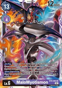 MaloMyotismon (BT8-083) (V.1) - New Awakening