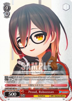 Proud, Robocosan (V.2 - Triple Rare) - Hololive production