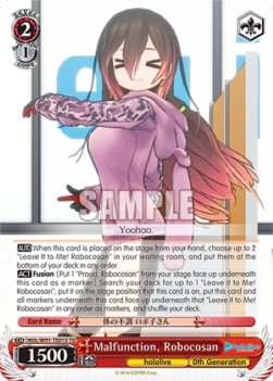 Malfunction, Robocosan (V.1 - Trial Deck) - Hololive production