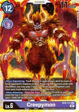 Creepymon (BT8-111) (V.1) - New Awakening