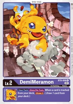 DemiMeramon (BT8-006) - New Awakening