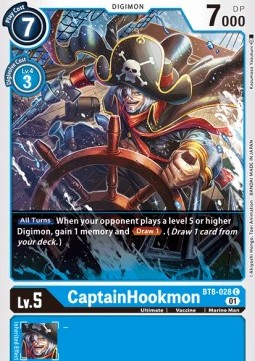 CaptainHookmon (BT8-028) - New Awakening