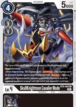 SkullKnightmon Cavalier Mode (BT8-062) - New Awakening
