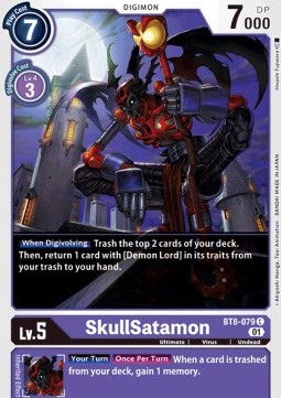 SkullSatamon (BT8-079) - New Awakening