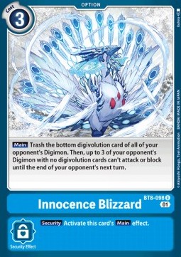 Innocence Blizzard (BT8-098) - New Awakening