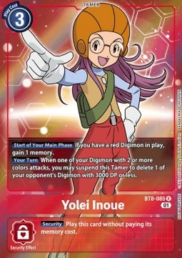 Yolei Inoue (BT8-085) (V.2) - Promos: New Awakening