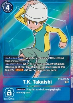 T.K. Takaishi (BT8-087) (V.2) - Promos: New Awakening