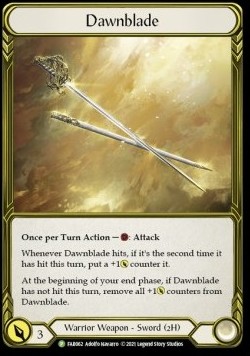 Dawnblade (Cold Foil Golden) - FAB Promos