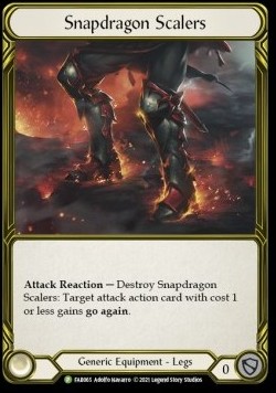 Snapdragon Scalers (Cold Foil Golden) - FAB Promos