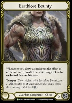 Earthlore Bounty (Cold Foil Golden) - FAB Promos