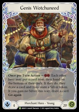 Genis Wotchuneed (Cold Foil) - Hero Promos