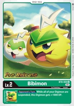 Bibimon (BT8-004) - Promos: New Awakening