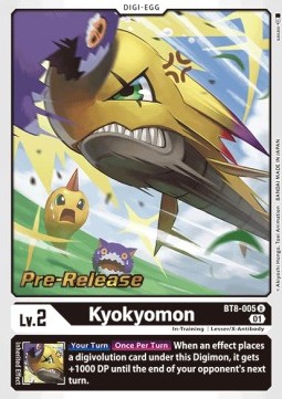 Kyokyomon (BT8-005) - Promos: New Awakening