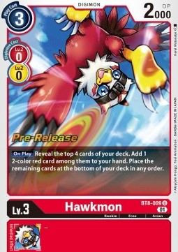 Hawkmon (BT8-009) - Promos: New Awakening
