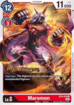 Marsmon (BT8-018) - Promos: New Awakening